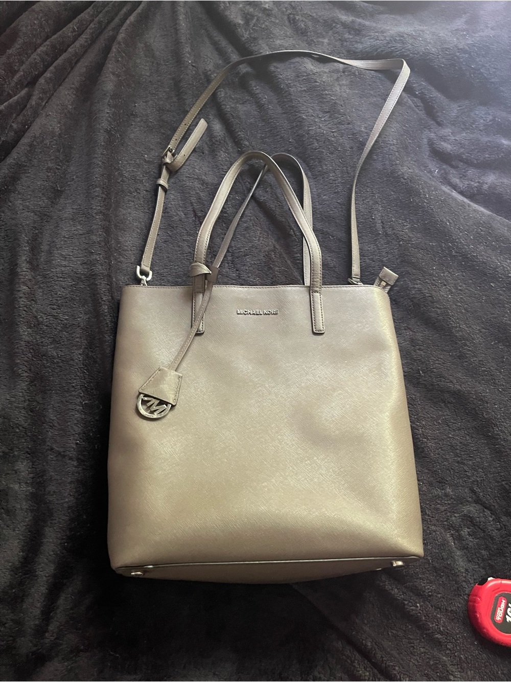 Michael Kors Taupe Leather Tote